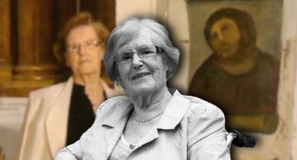 Fallece Cecilia Giménez, mujer detrás del fenómeno mundial del 'Ecce Homo' de Borja