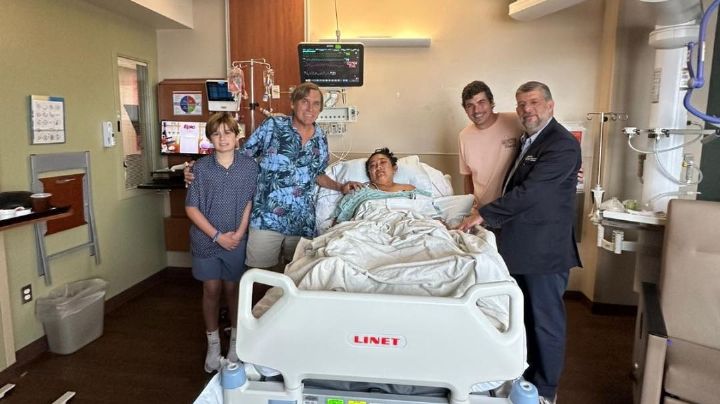 Julia, mamá de menor que falleció en accidente aéreo de Galveston, está estable