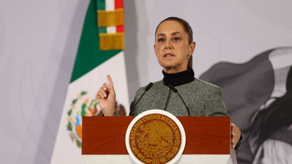 Claudia Sheinbaum Pardo, presidenta de México.