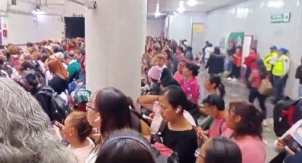 Apoyan policías con patrullas para el traslado de usuarios a Metro La Paz o Santa Martha Acatitla