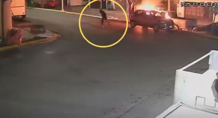 Incendian camioneta de un joven emprendedor en Monterrey y ataque queda grabado | VIDEO