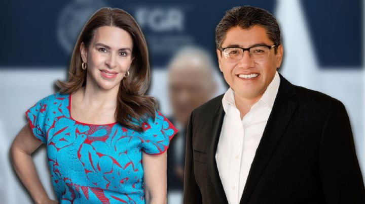 Carolina Viggiano y Saúl Monreal confrontan posturas sobre aspirantes a la FGR