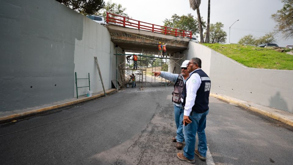 Trabajos de mantenimiento en la incorporación Lázaro Cárdenas–Gómez Morín concluyeron con casi dos semanas de anticipación.