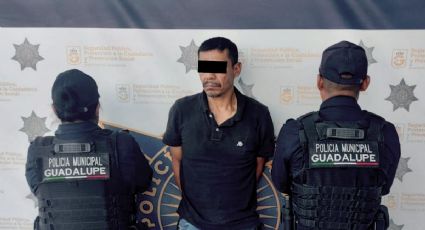 Golpe al narcomenudeo en Guadalupe: Cae sospechoso con dosis de cristal