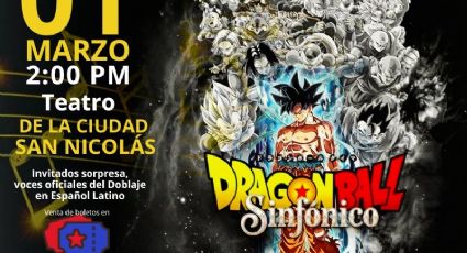 Dragon Ball Sinfónico llega a San Nicolás: fecha, sede y precios del concierto
