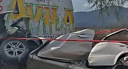 Tres integrantes de una familia de Monterrey muere en accidente vial en carretera de San Luis Potosí