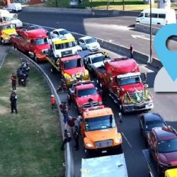 Operadores de grúas realizan peregrinación de Iztapalapa a la Basílica: conoce vialidades afectadas