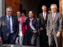 Sheinbaum se reunió con empresarios del Consejo Mexicano de Negocios