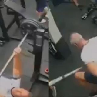VIDEO | Hombre pierde la vida en gimnasio luego de que una barra le cayera encima