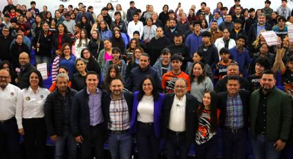 Escobedo entrega 667 becas a jóvenes con el programa Becarios de la Transformación