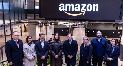 Samuel García se reúne con directivos de Amazon para impulsar el comercio transfronterizo