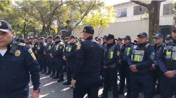 Policías de la SSC despliegan acciones antirobo y extorsión en las Lomas de Chapultepec
