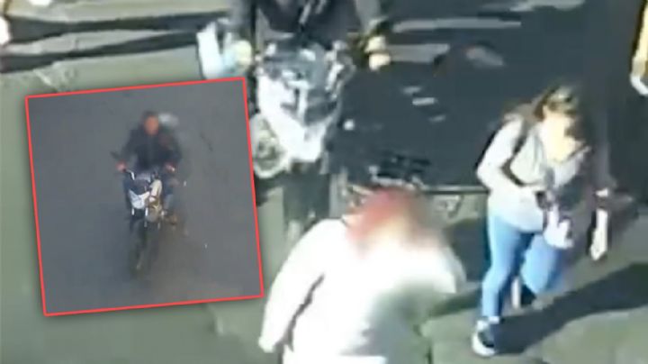 VIDEO| Policías embisten y arrestan a sujeto que acosó sexualmente a una mujer en CDMX