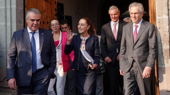 Sheinbaum se reunió con empresarios del Consejo Mexicano de Negocios