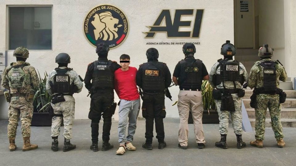 Autoridades estatales y federales participaron en el operativo que permitió la detención del sospechoso en la colonia Independencia.