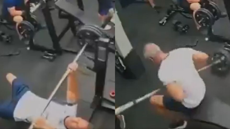 Hombre pierde la vida en gimnasio luego de que una barra le cayera encima
