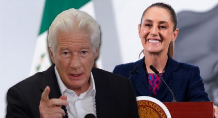 Richard Gere elogia a Claudia Sheinbaum en la FIL de Guadalajara por cómo 'enfrenta' a Trump