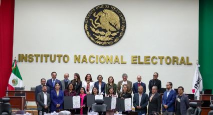 INE rechaza suspender evento de Sheinbaum en el Zócalo