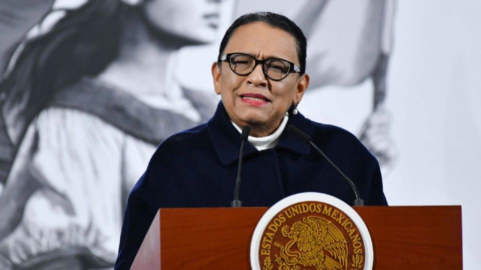 Rosa Icela Rodríguez, titular de Segob.