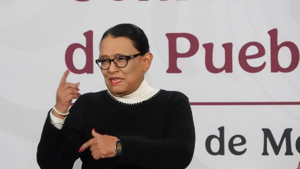 Rosa Icela Rodríguez, secretaria de Gobernación.