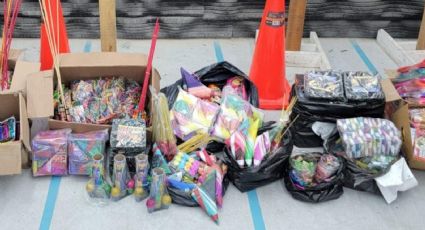 Operativos en Apodaca permiten incautar 250 kg de pirotecnia; Ejército realiza destrucción