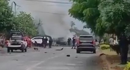 FGR inicia investigación por delincuencia organizada tras explosión de automóvil en Coahuayana