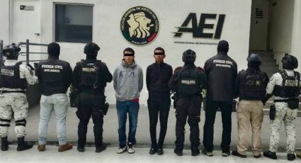 Detienen a dos hombres y un adolescente con drogas durante operativo en Apodaca y Monterrey