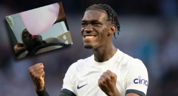 VIDEO | Jugador inhala ‘gas de la risa’ y provoca escándalo en el Tottenham