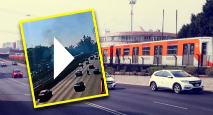 Metro CDMX: Reportan intensa columna de humo negro en estación de la Línea 2 | VIDEO