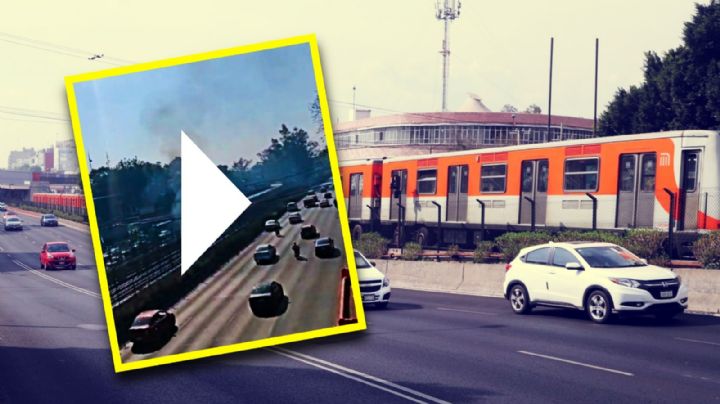 Metro CDMX: Reportan intensa columna de humo negro en estación de la Línea 2 | VIDEO