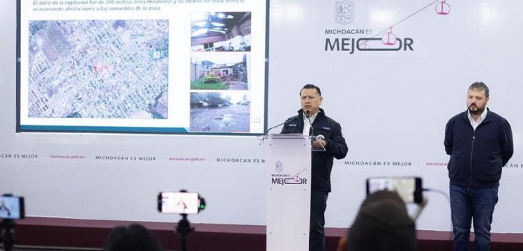 Vehículo que explotó en Coahuayana procedía de Colima: FGE de Michoacán