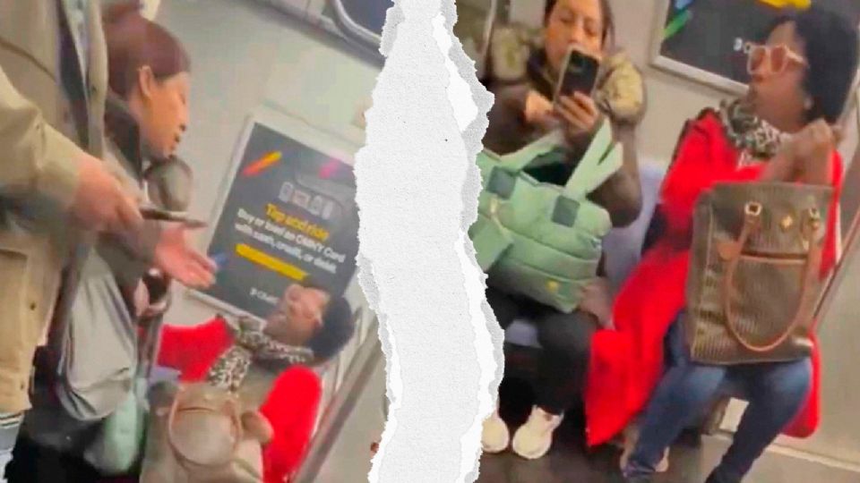 En las imágenes se escucha a la agresora arremeter contra la víctima con frases discriminatorias.