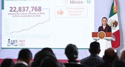 Empleo afiliado al IMSS registra nuevo récord histórico con 22.8 millones de puestos de trabajo