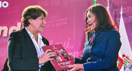 Delfina Gómez llama a cerrar filas y unir esfuerzos en Primer Informe de Rosy Wong en Tecámac