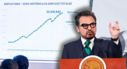 México rompe récord: Más de 22 millones de empleos formales afiliados al IMSS