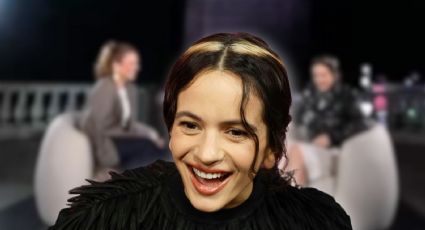 Rosalía sale corriendo en plena entrevista tras ataque de cucaracha voladora | VIDEO