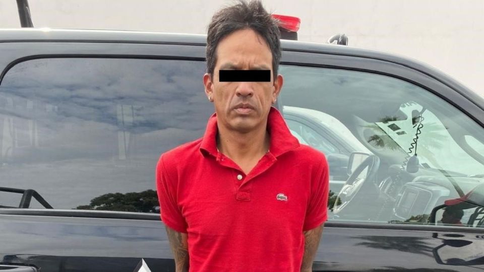 El detenido fue identificado como Rodrigo Alejandro 'N' de 42 años.