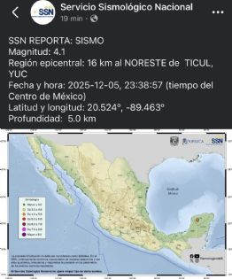 ¿Por qué tiembla en Yucatán? ¿Extracción de agua?