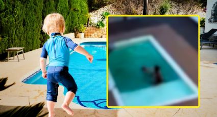 VIDEO | Hombre salva a dos niños de morir ahogados en una alberca