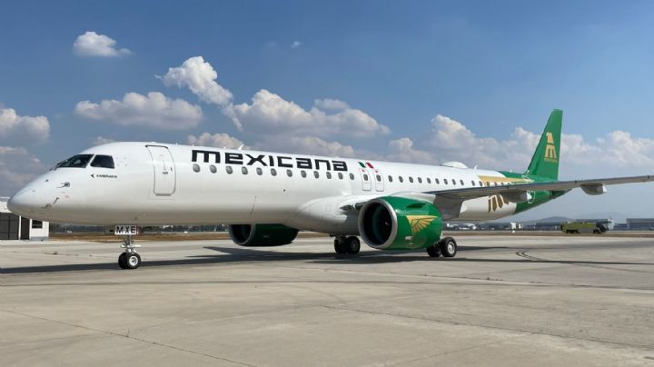 Mexicana da la bienvenida a su quinta aeronave Embraer 195 E2