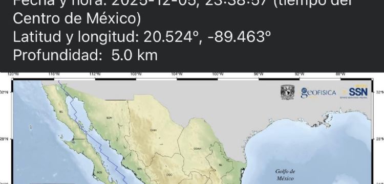¿Por qué tiembla en Yucatán? ¿Extracción de agua?
