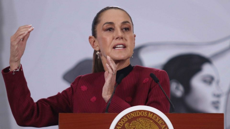 Claudia Sheinbaum, presidenta constitucional de los Estados Unidos Mexicanos.