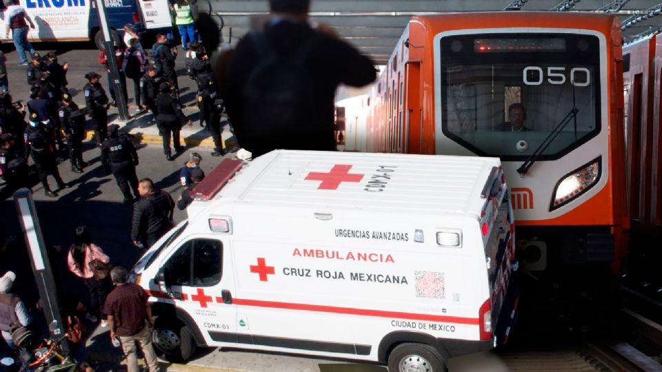 Accidente en Metro de la CDMX.