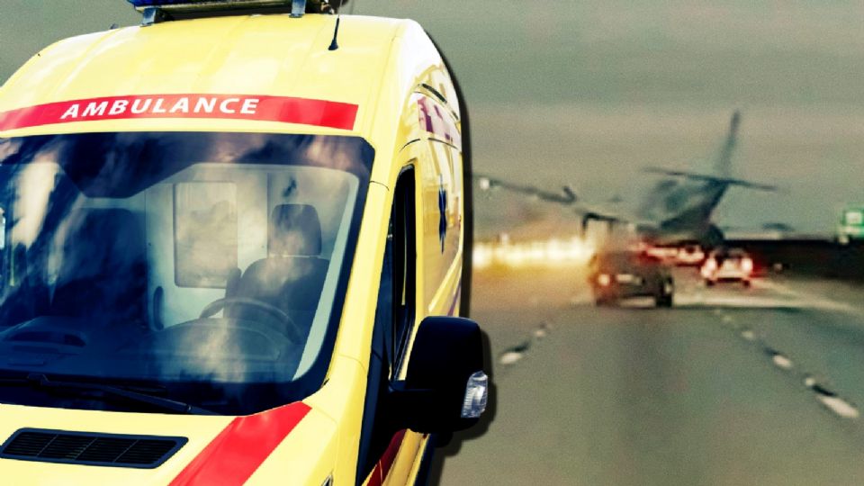 Avioneta se impacta contra automovil.