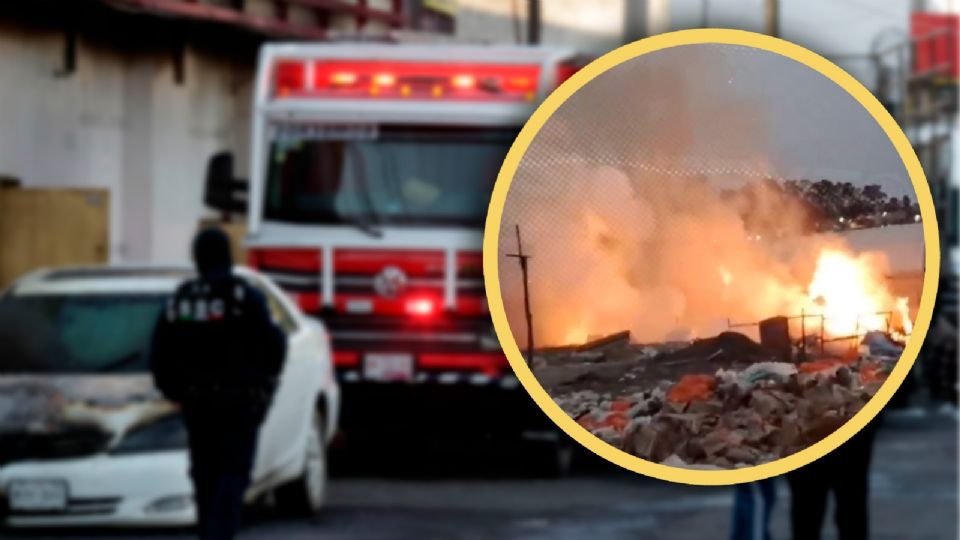 Incendio en Tultitlán, Edomex.