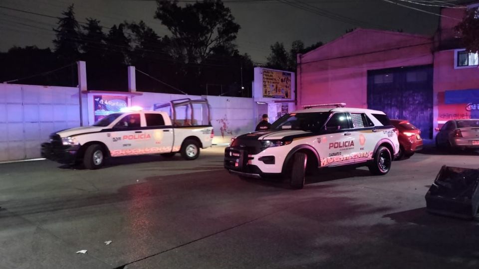 Policías capitalinos arribaron a ese sitio ante un llamado de emergencia.