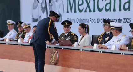 Fuerza Aérea Mexicana refrenda lealtad a la presidenta Claudia Sheinbaum