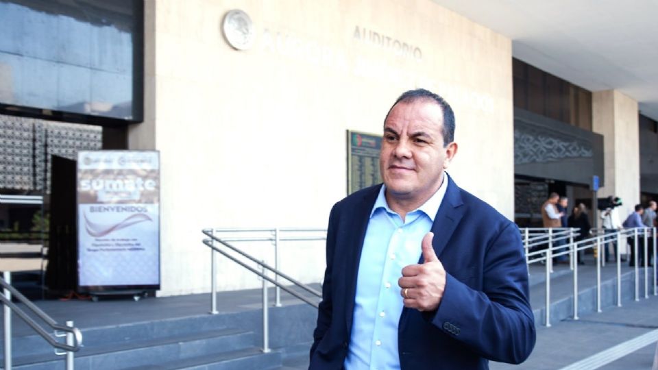 Cuauhtémoc Blanco, diputado por Morena.