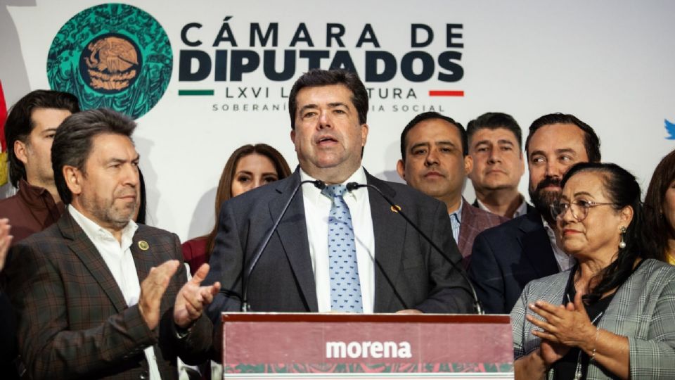 Pedro Haces, diputado federal por Morena.