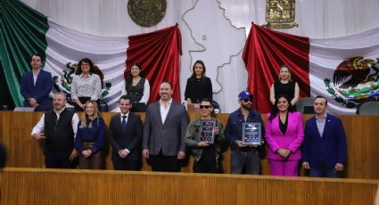 Kinky recibió homenaje en el Congreso de Nuevo León ¿Cuál fue el motivo?